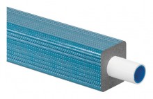 Produktbild: Uponor Uni Pipe PLUS weiß vorisoliert  DHS9 20x2,25 blue 75m   
