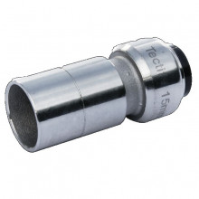 Produktbild: VSH Tectite Steck-Fitting Reduziernippel Edelstahl 18x15 lösbar 4755841