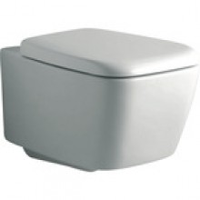 Produktbild: Ventuno Wand-Tiefspül-WC weiss mit Beschichtung und WC-Sitz T663801 Softclosing