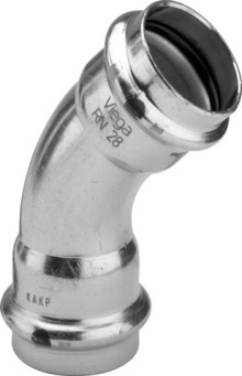 Produktbild: Viega PRESTABO Bogen, 45&deg;, C-Stahl  1126  35 mm 
