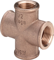 Produktbild: Viega Rotguss Kreuzst&uuml;ck 3180 1"  