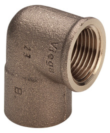 Produktbild: Viega Rotguss Lötanschluss 4090G Winkel 90° 12 mm x 1/2" IG