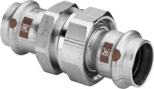 Produktbild: Viega TEMPONOX &Uuml;bergangsverschraubung, 1760 22 mm f&uuml;r Heizung und K&uuml;hlung, Edelstahl