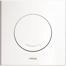 Produktbild: WISA XS Betätigungsplatte Argos (Veria) 1-Mengen-Sp., 160 x 160 mm, weiß