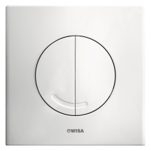 Produktbild: WISA XS Betätigungsplatte Argos df (Veri 2-Mengen-Sp., 160 x 160 mm, weiß