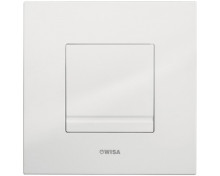 Produktbild: WISA XS Betätigungsplatte Delos df (Arte 2-Mengen-Sp.,160x160 mm,Kunstst.,weiß
