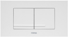 Produktbild: WISA XT Betätigungsplatte Kantos df (Gai 2-Mengen-Sp.,208x111 mm, weiß