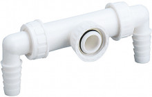 Produktbild: Waschger&auml;te-Doppelanschluss 1" zu UP-Siphon HL 400