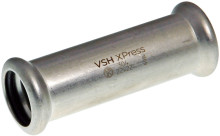 Produktbild: XPress Edelstahl 304 Schiebemuffe 15 mm für Heizung