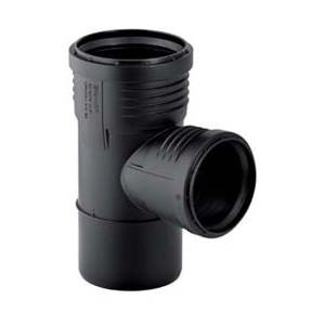Geberit Silent-PP Ueberg 390225141 - Arco 87,5 gradi DN40/50 con manicotto